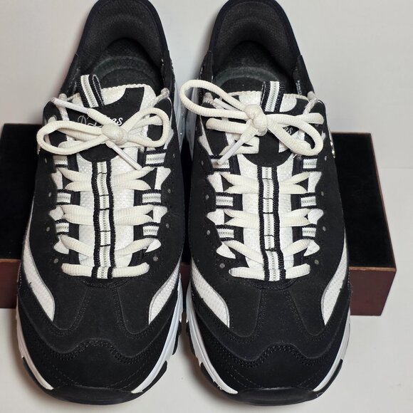 Skechers D'Lites 150030W Slip Ins Air Cooled Memory Foam Shoes Womens 8.5 WIDE - Picture 6 of 16